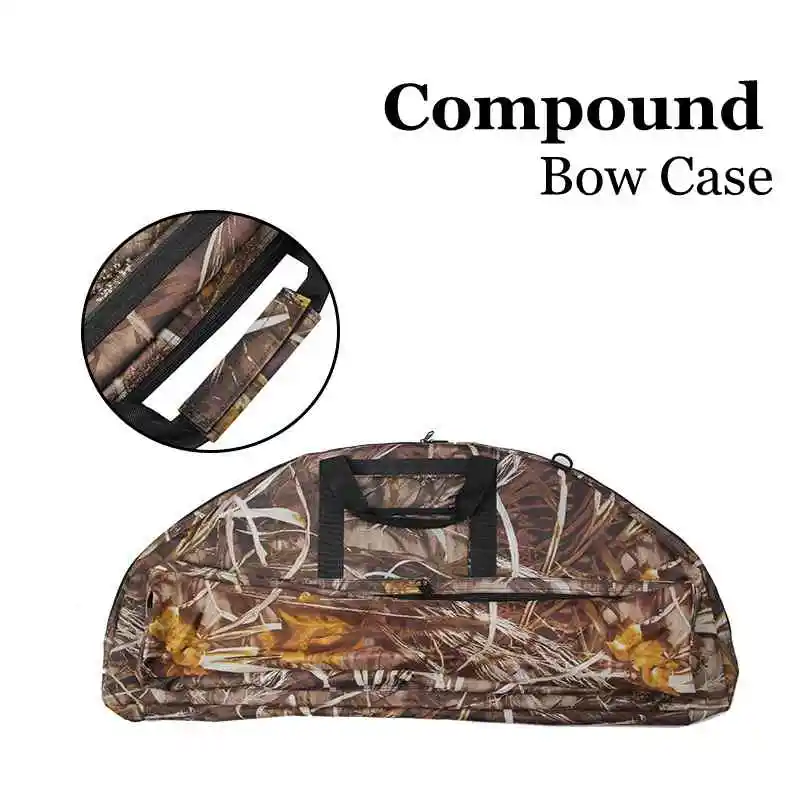 

Archery Bow Bag Compound Bow Inside Length 35" Recurve Bow Case Outdoor Soft Lightweight for Hunting Practice Carry Bag Camo