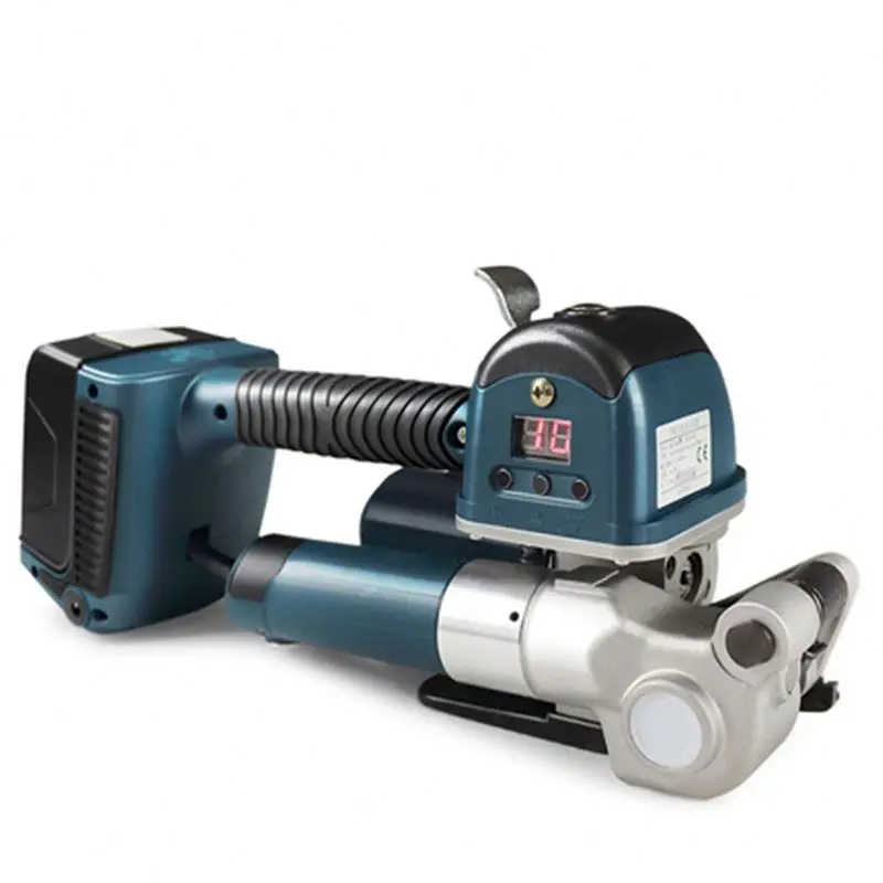 

Good sale hand held battery strapping tool banding machine JDC13/16
