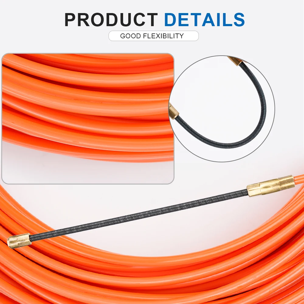 Оранжевый Нейлоновый Зажим Для Кабеля 4 Мм Настенный Инструмент Электрика