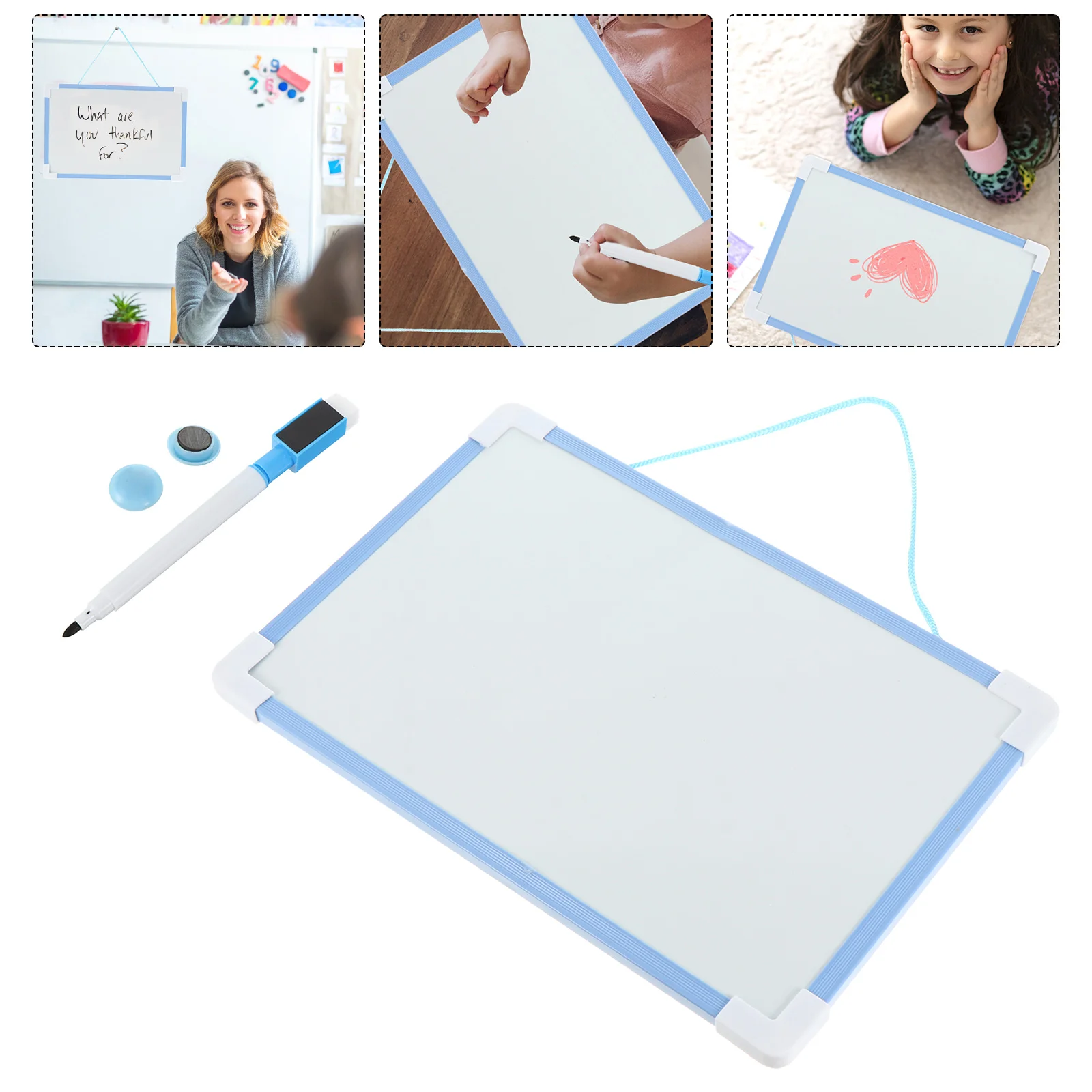 

Erasable Message Board Doodle Magnetic Drawing Writing Pvc Child Small Whiteboard Blackboard for wall