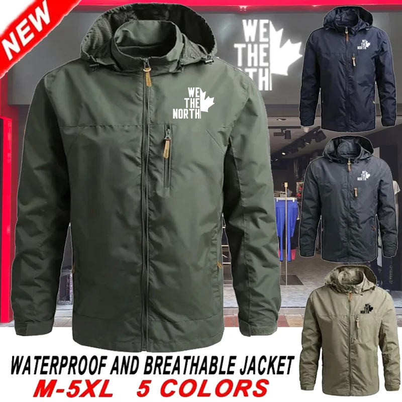 

Водонепроницаемая походная куртка, Мужская ветрозащитная дождевая куртка