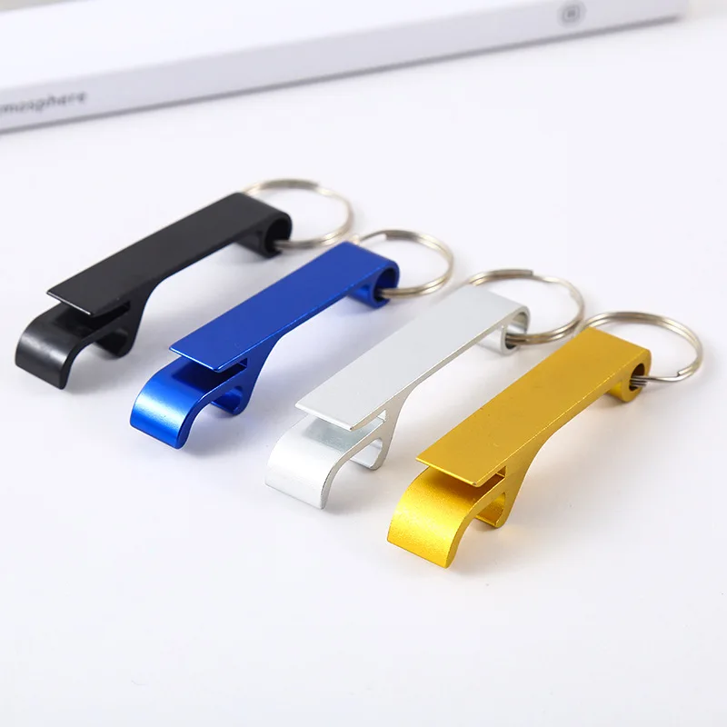 Открывалки для пивных бутылок металлический брелок штопор напитков маленький и