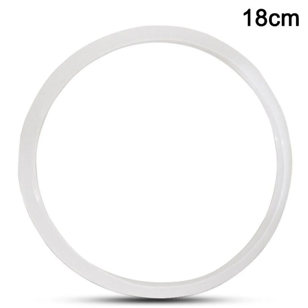 

White Gasket Pressure Cooker Sealing Ring Kitchen 18cm 20cm 22cm Tasteless 24cm 26cm 28cm Brand New Cooked Easily