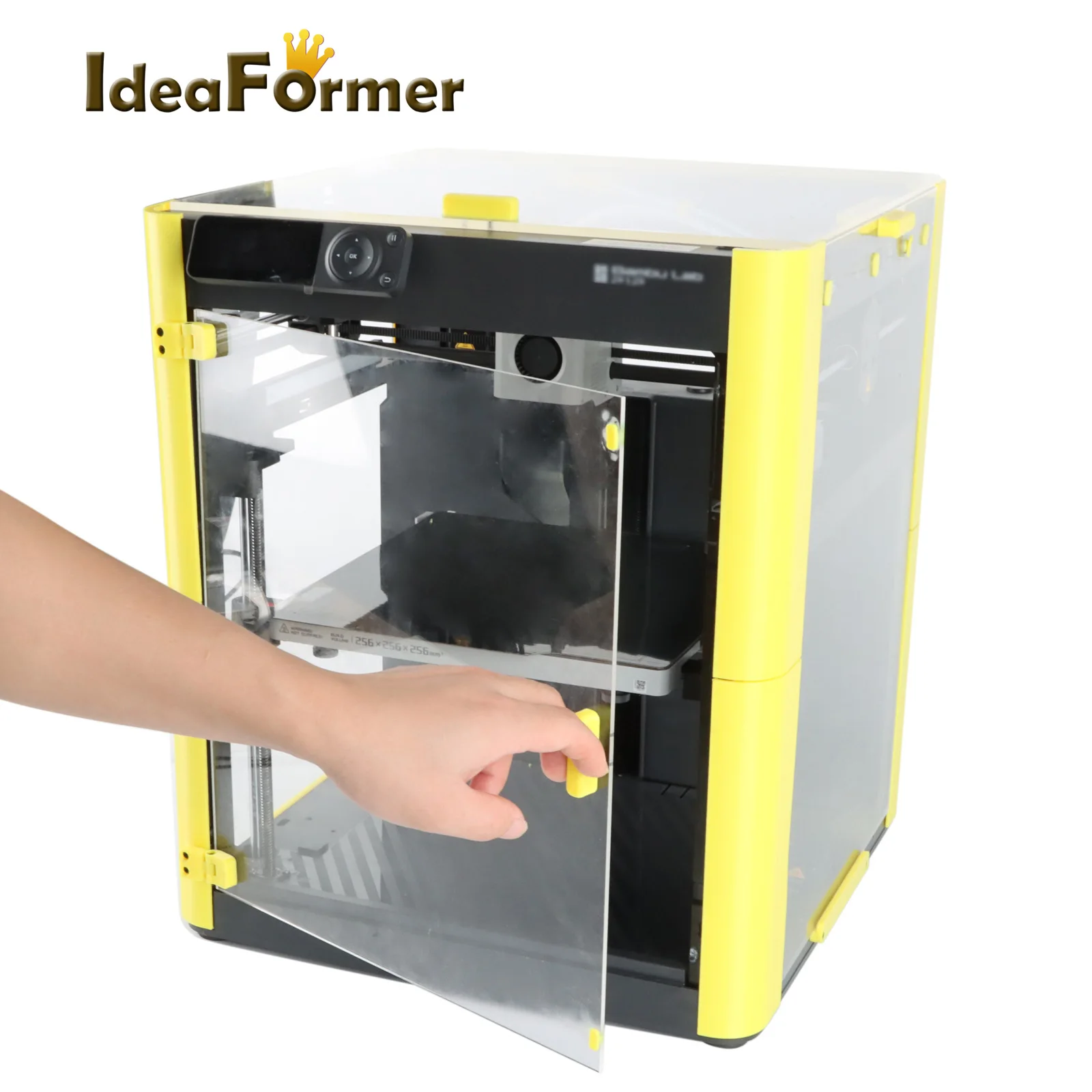 Ideaformer для Bambu Lab P1P, комплект корпуса, прозрачная панель, термостойкость, с винтовым комплектом, детали для 3D-принтера