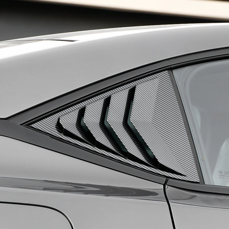 Текстурные жалюзи из углеродного волокна для Changan DEEPAL SL03 задняя треугольная