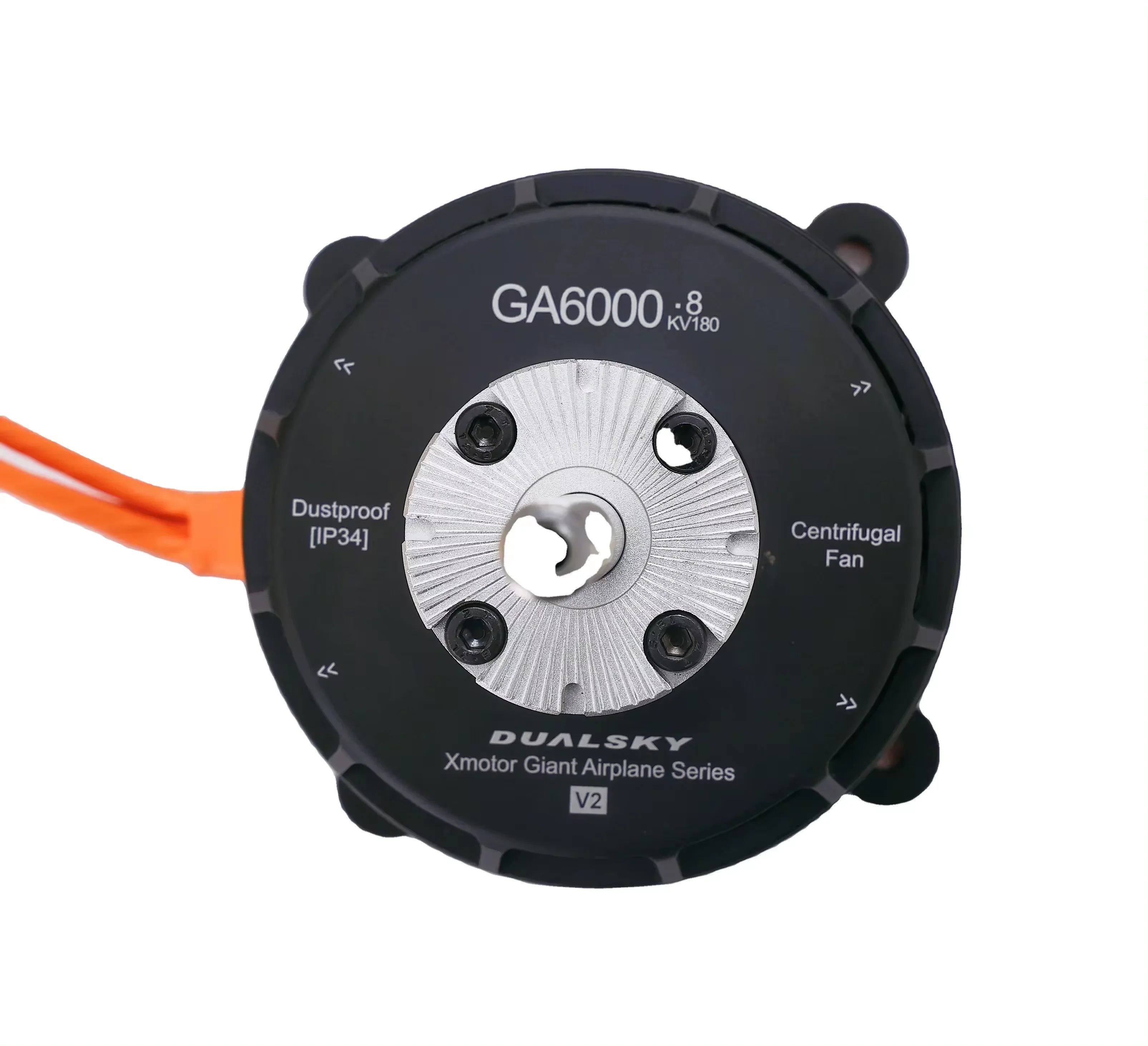 Dualsky GA6000 V2 180KV/160KV бесщеточный двигатель 55-60CC бензин для самолета дрона аксессуары