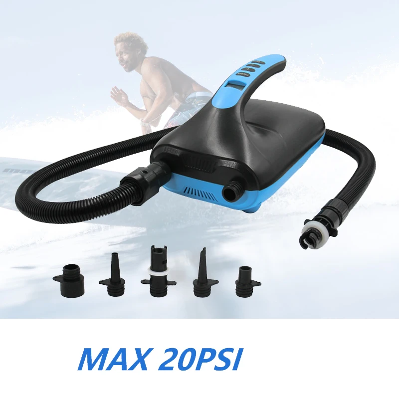 

SUP Paddle Board Air Pump 12V Car Electric Air Pump Rubber Boat Assault Boat Surfboard High Pressure Pump 20 PSI Air Pump