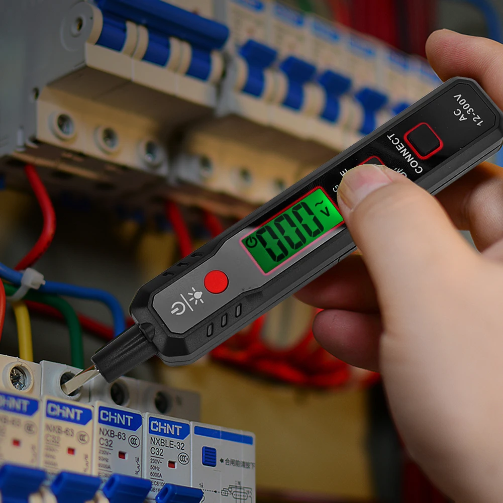 

Прибор для проверки контактного напряжения ABS детектор напряжения автоматическое отключение подсказка под напряжение Электрический инстр...