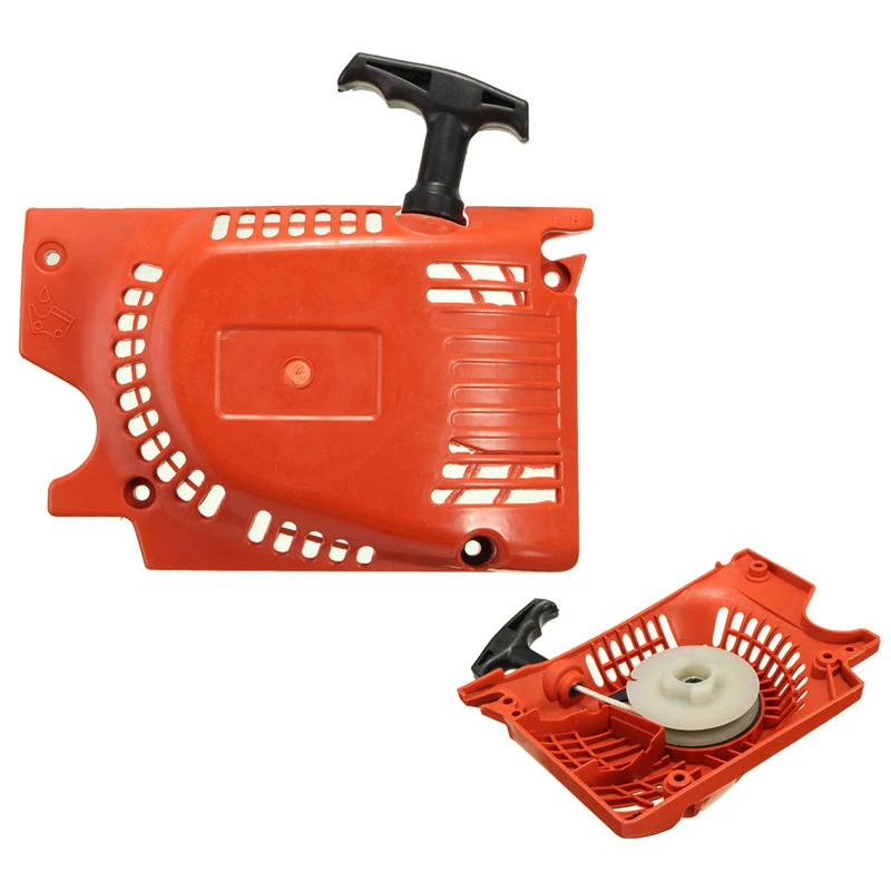 Стартер для китайской бензопилы Recoil Pull Starter Brush Cutter 4500 5200 5800 45 52cc 58cc Raptor Red Lawn