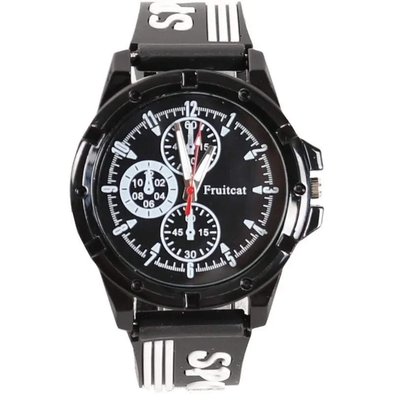 Новинка спортивные часы унисекс модные кварцевые в полоску с силиконовым