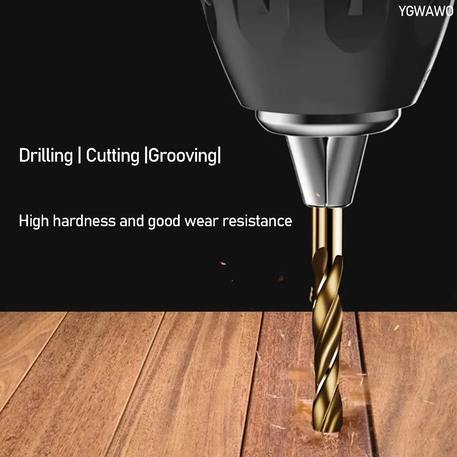 Спиральное сверло 1-9 мм из быстрорежущей стали M35 5/10 шт. биты кобальта режущие