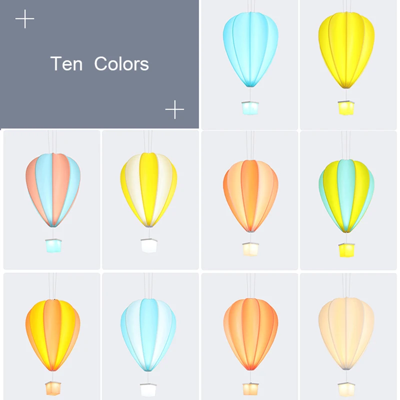 Детский светодиодный подвесной светильник уникальная лампа с воздушным шаром
