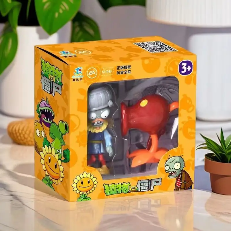 Фото Набор игровых периферийных устройств Plants Vs Zombies: 2 шт. пусковых устройств для стрельбы горохом, подарок на день рождения для детей №5