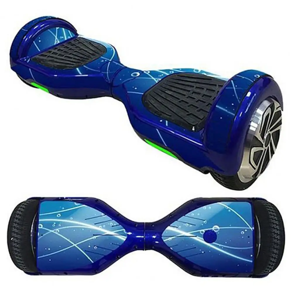 Легко устанавливается ПВХ износостойкий Hoverboard наклейка со скутером Decoration |