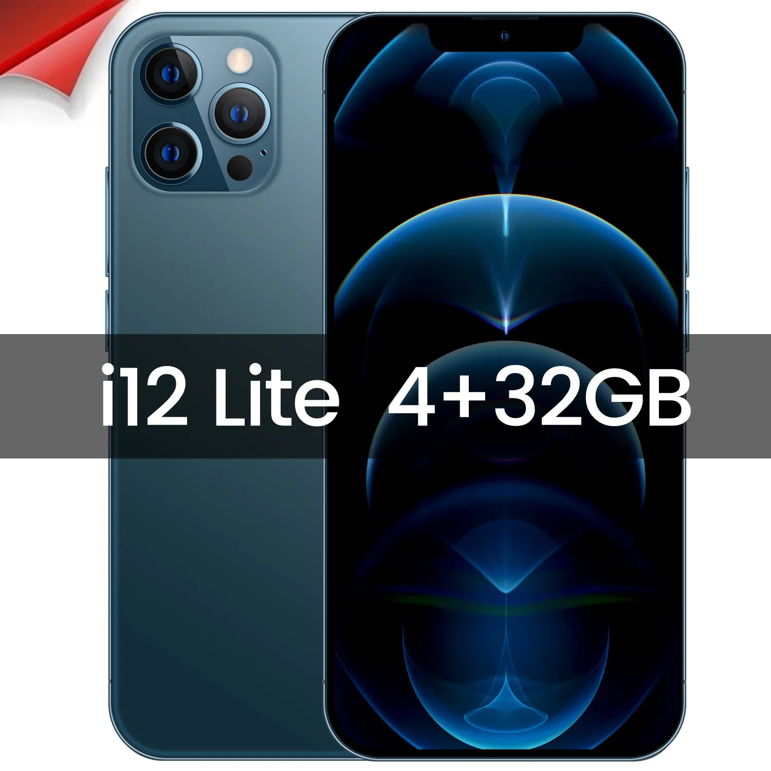 Смартфон I12 Lite 2022 дюйма Android 4 + 32 Гб ПЗУ |