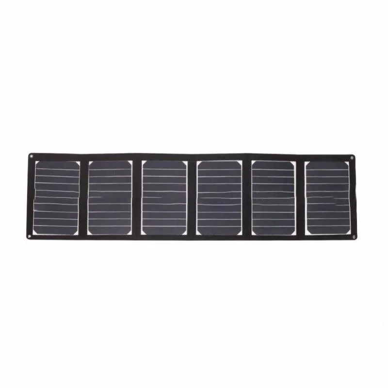 

Outdoor portable solar folding package 6V30W Sunpower battery can multi-fold solar panel
