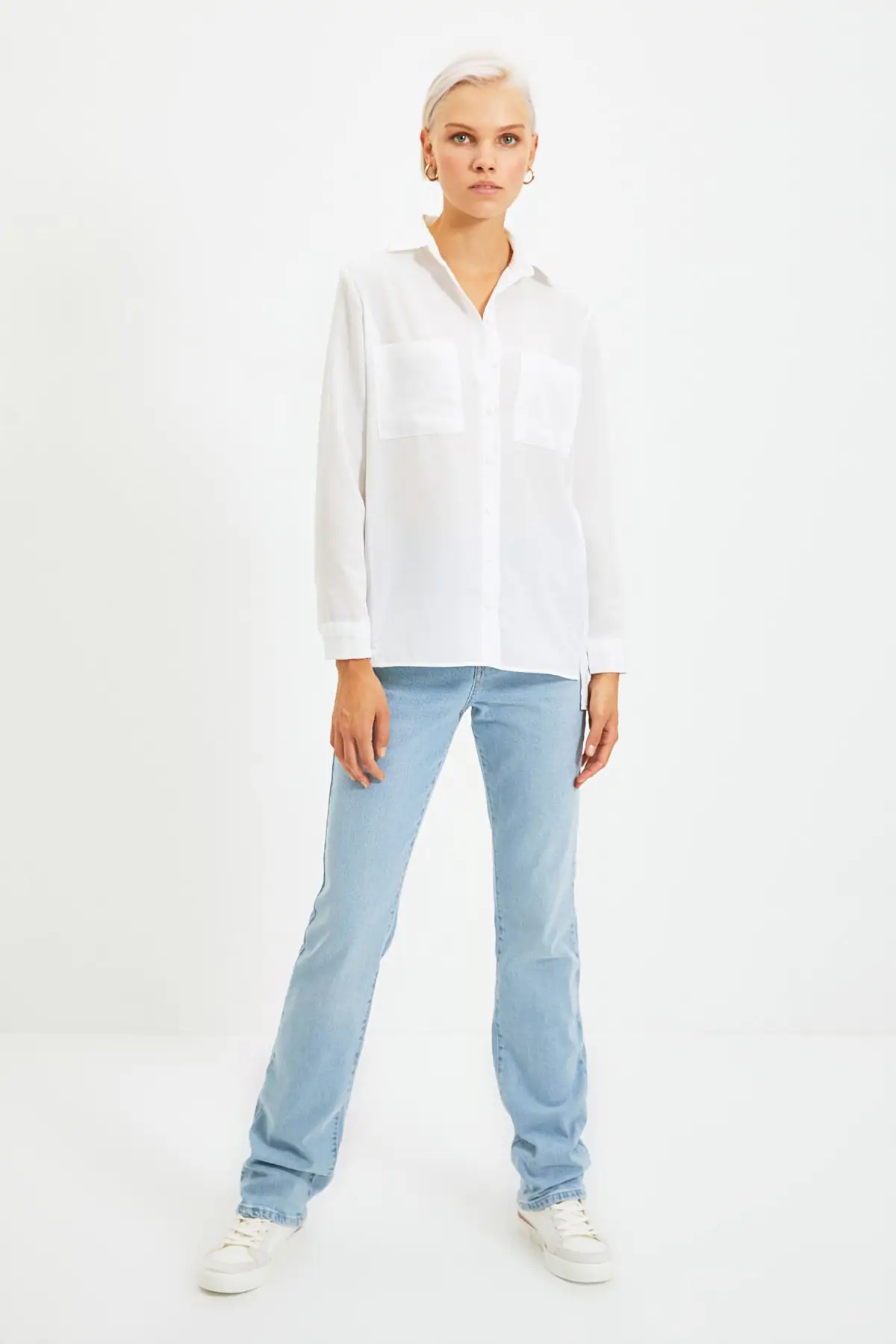 

Trendyol Striped Shirt TWOAW22GO0511