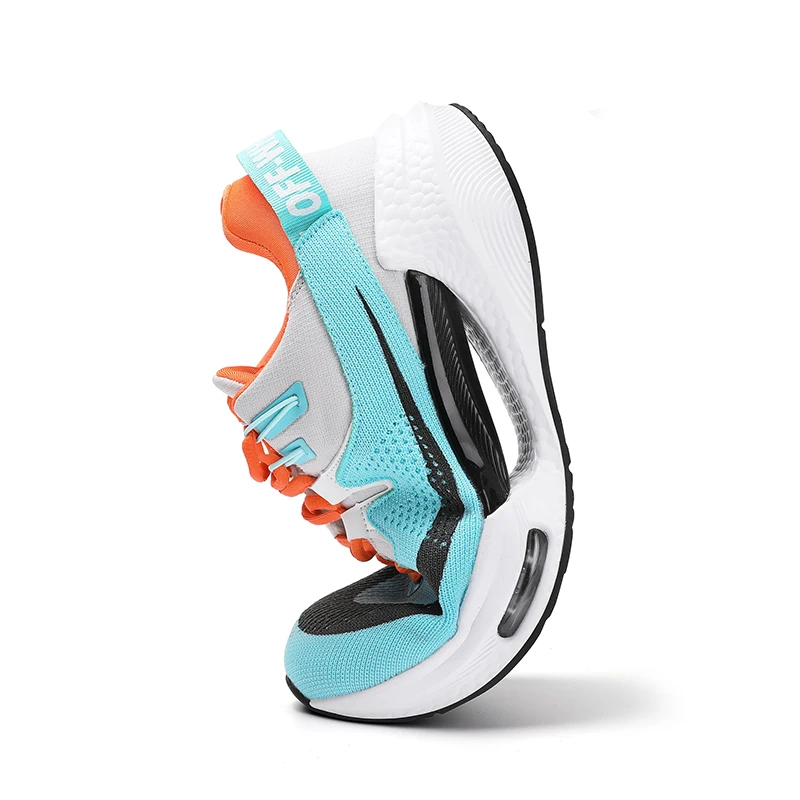 Fashion Sneakers Lace Up Running Sneaker Lightweight Men Casual Shoes Summer New Light Breathable Nonslip Walking Shoes Unisex