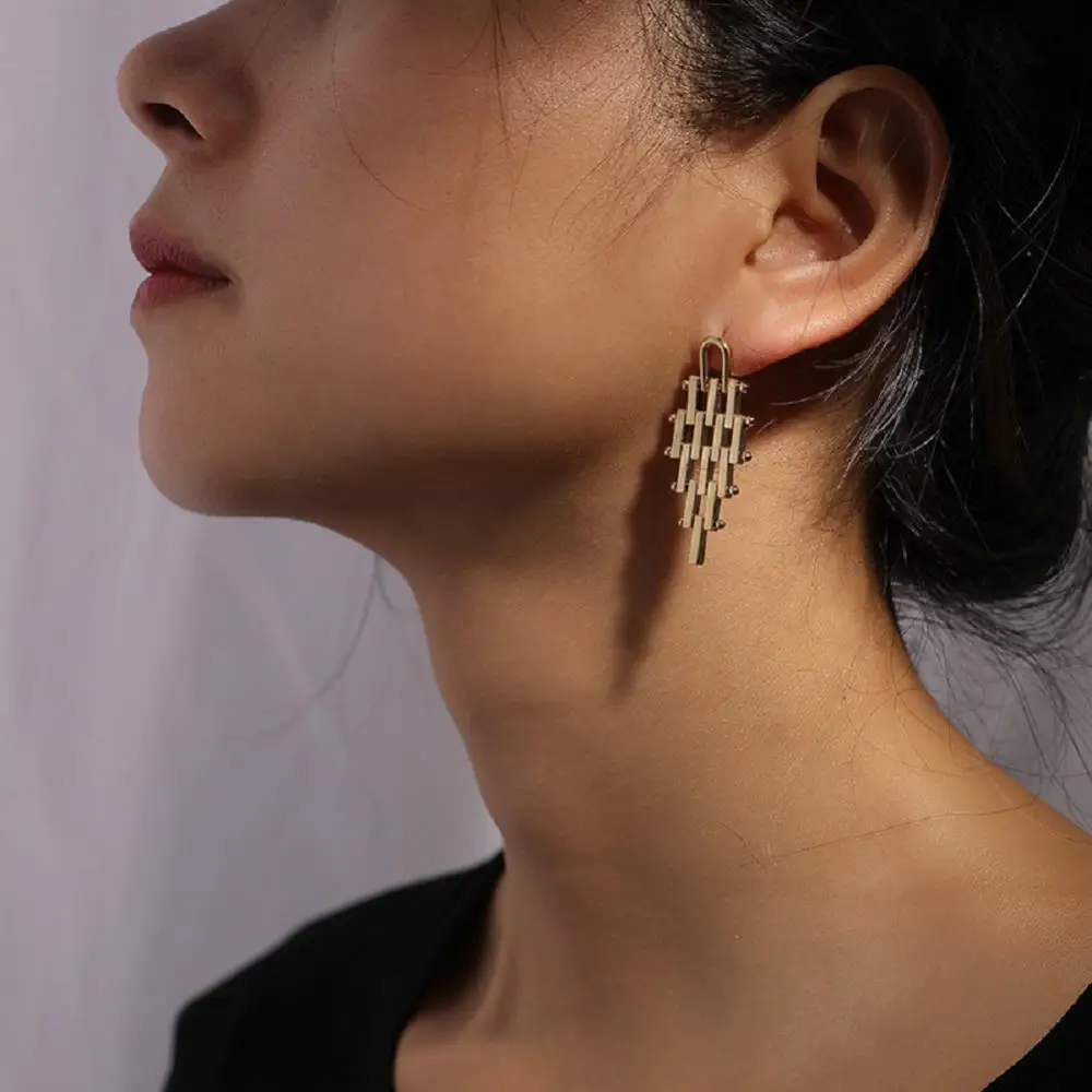 Длинная цепочка маленькая партия высококачественный материал серьги