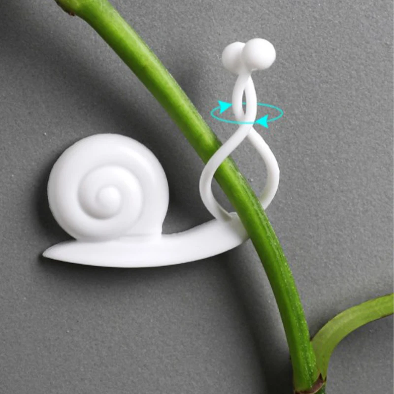 

10pcs Wall Vines Fixture Cages Wall Rattan Clamp Plant Climbing Wall Clip Hook Bracket Holder Invisible Sticky Fixed Plant Stent