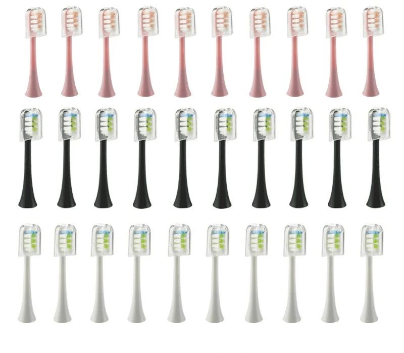 

2/3 PCs Replacement Toothbrush Heads Independent hygienica Packed With Cap Compatible With SOOCAS X3 SOOCARE Electric Toothbrush