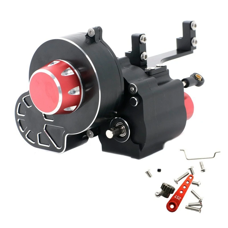 

1/10 Rc Crawler Car Dual Speed Wave Box Upgraded Wave Box Reverse Wave Box Parts For Axial Scx10 I II III 90047 90057