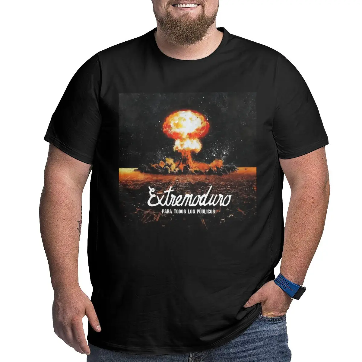 

Extremoduro, Nuevas Entradas Big Size Top Quality Oversized T-shirt Geek Plus Size Tees Tops