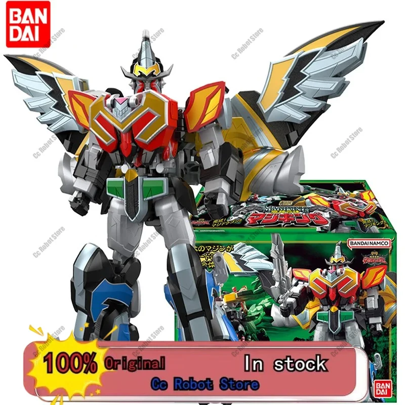 Фото В наличии: BANDAI SMP Mahou Sentai Magiranger MagicKing, сборная модель 17,5 см, аниме-фигурка, коллекционная игрушка №1