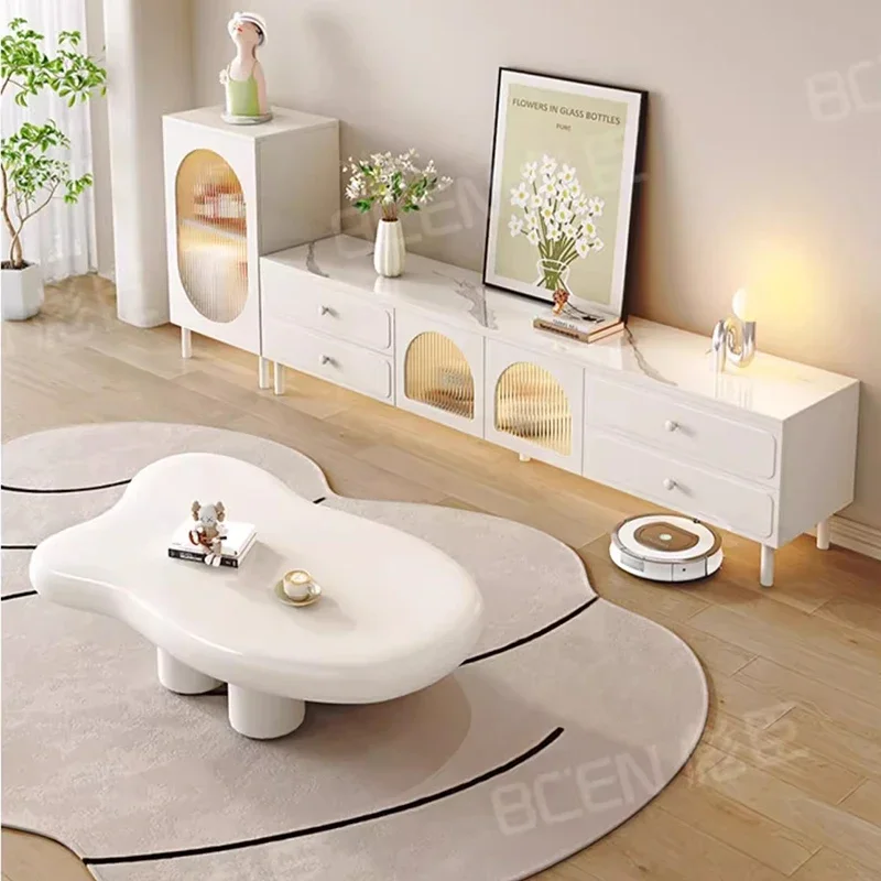 Подставки под телевизор для гостиной скандинавский центр середины века полка