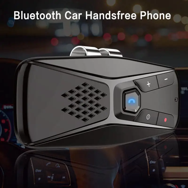 

Автомобильный солнцезащитный козырек с кристально чистым звуком, музыкальный плеер с громкой связью, беспроводной удобный Bluetooth 5,0, Bluetooth 5,0, звонки в режиме громкой связи