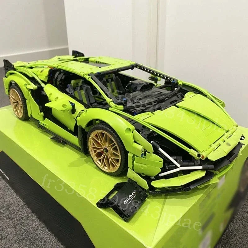 3696 шт. технические строительные блоки Lambo Sian совместимые 42115 MOC модель кирпича