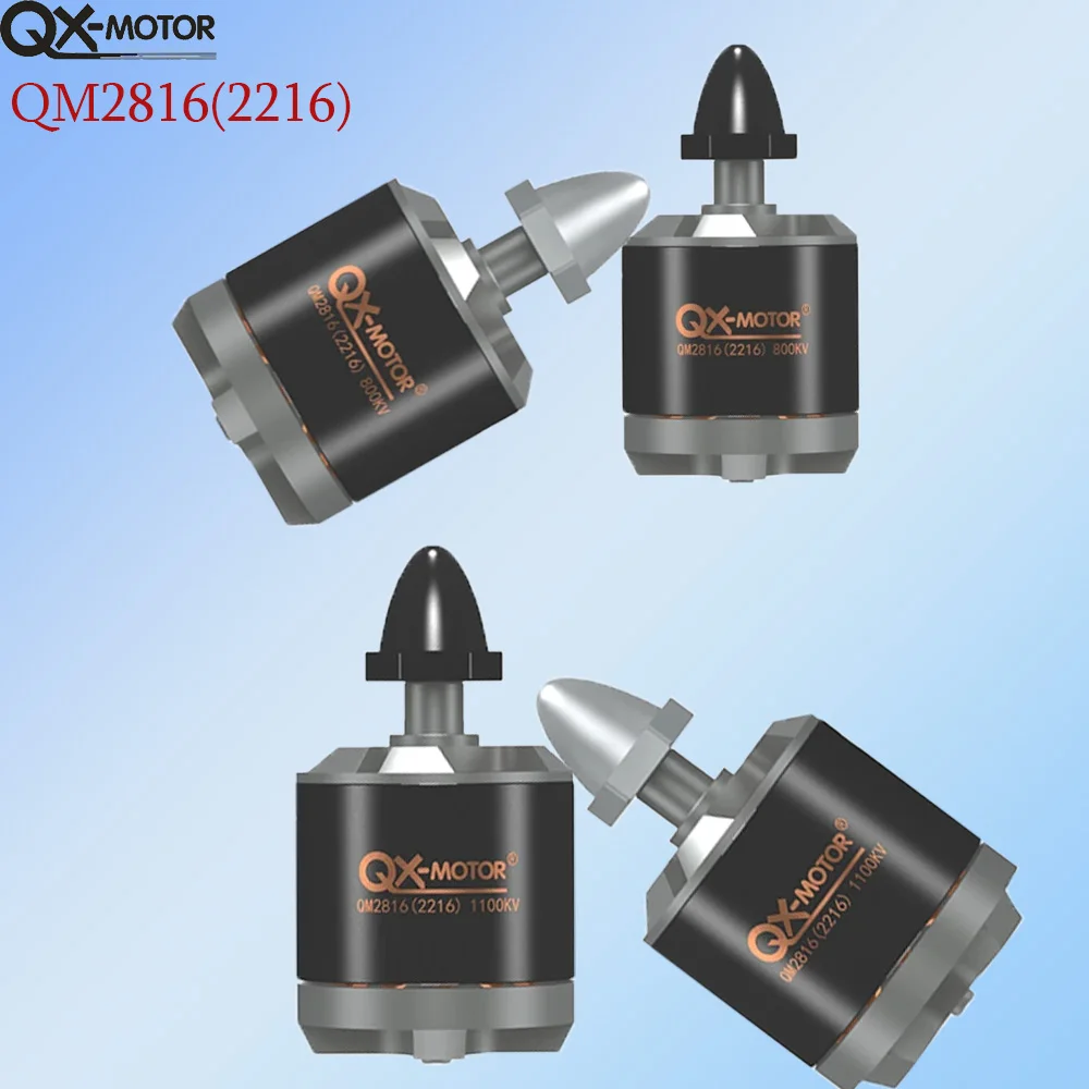 

QX-MOTOR QM2816(2216) 800KV 1100KV CW CCW бесщеточный двигатель для комплекта совместимых с 1045 пропеллерами радиоуправляемых самолетов