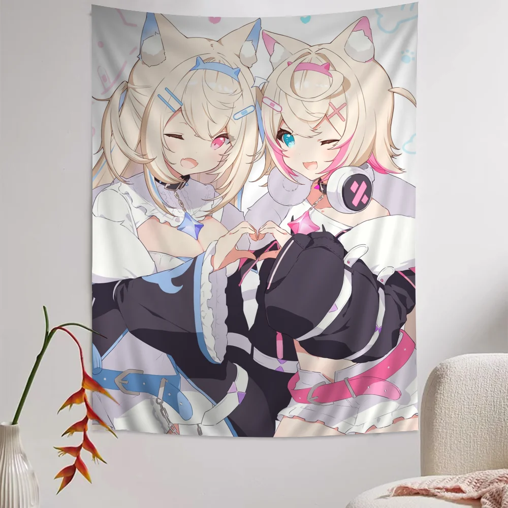 

Гобелен FuwaMoco Fuwawa Mococo Hololive
