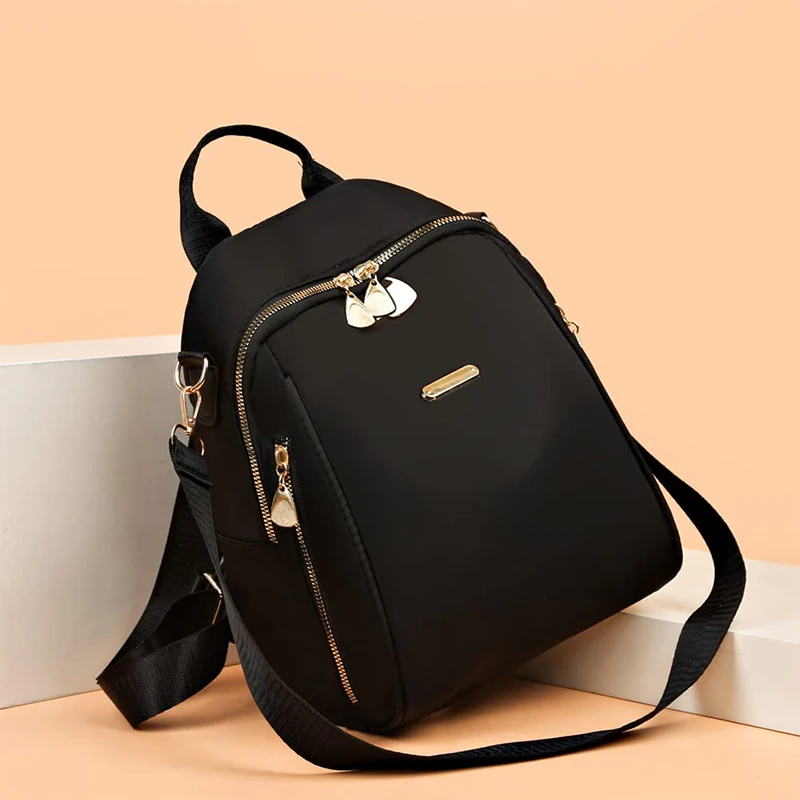 Новый Модный женский маленький рюкзак с защитой от кражи сумка через плечо