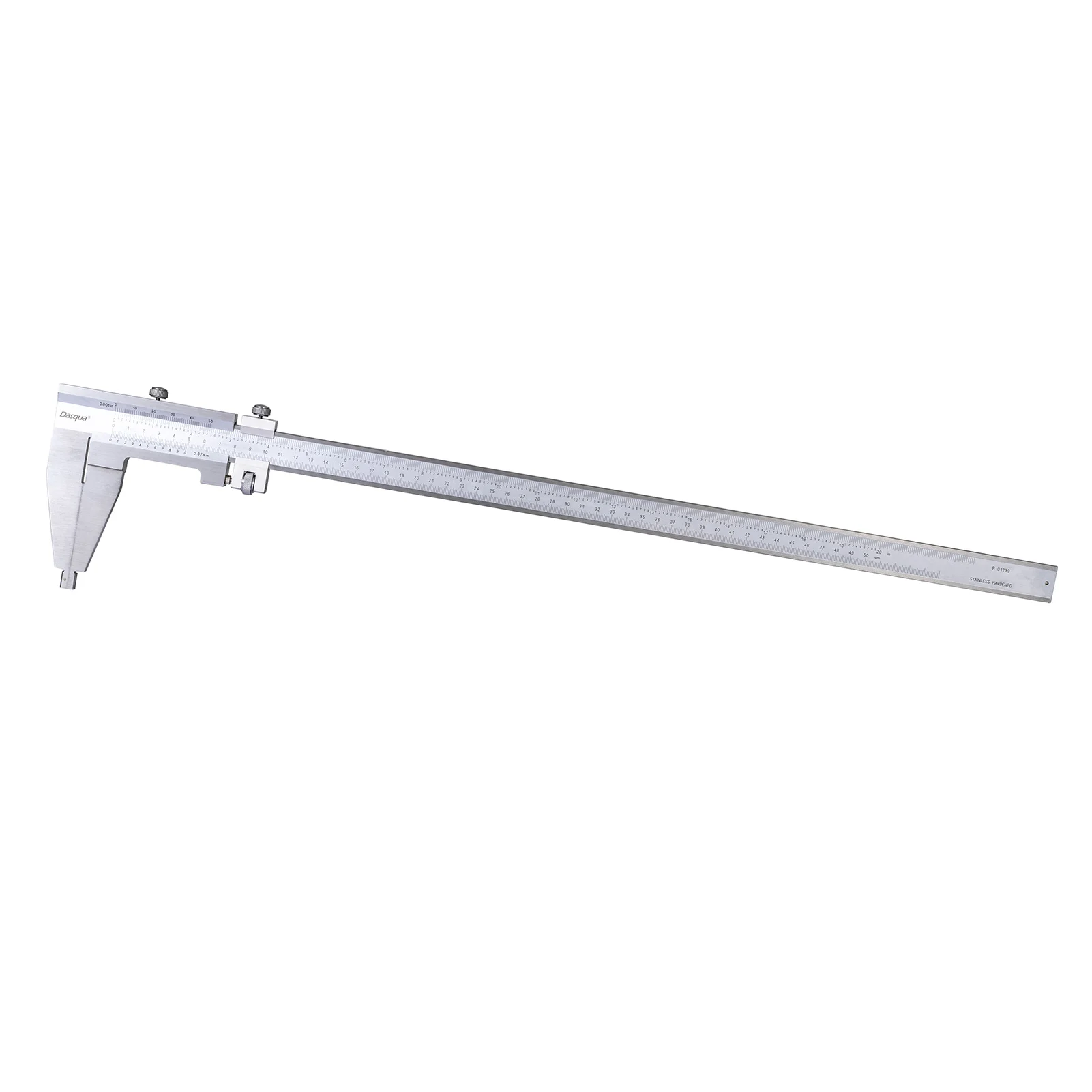 Штангенциркуль Dasqua 0-500 мм моноблок нониусный штангенциркуль стильные челюсти 0-20