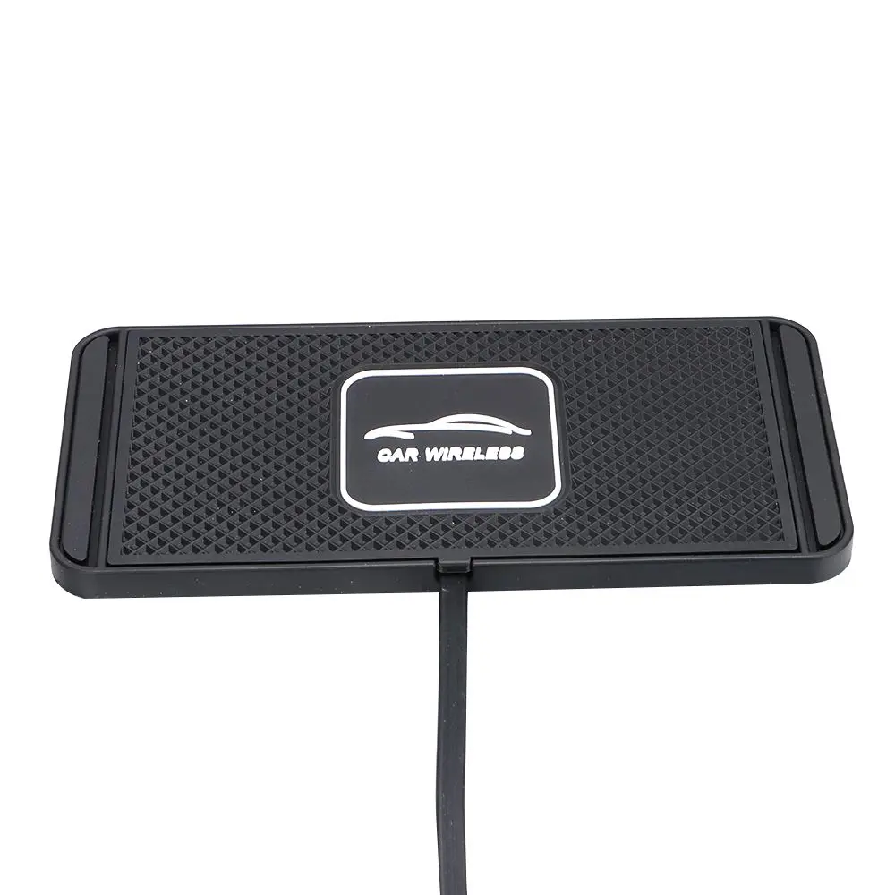charger mat silicone mat non slip pad holder qi car wireless non slip phone charger fast charging for iphone samsung free global shipping
