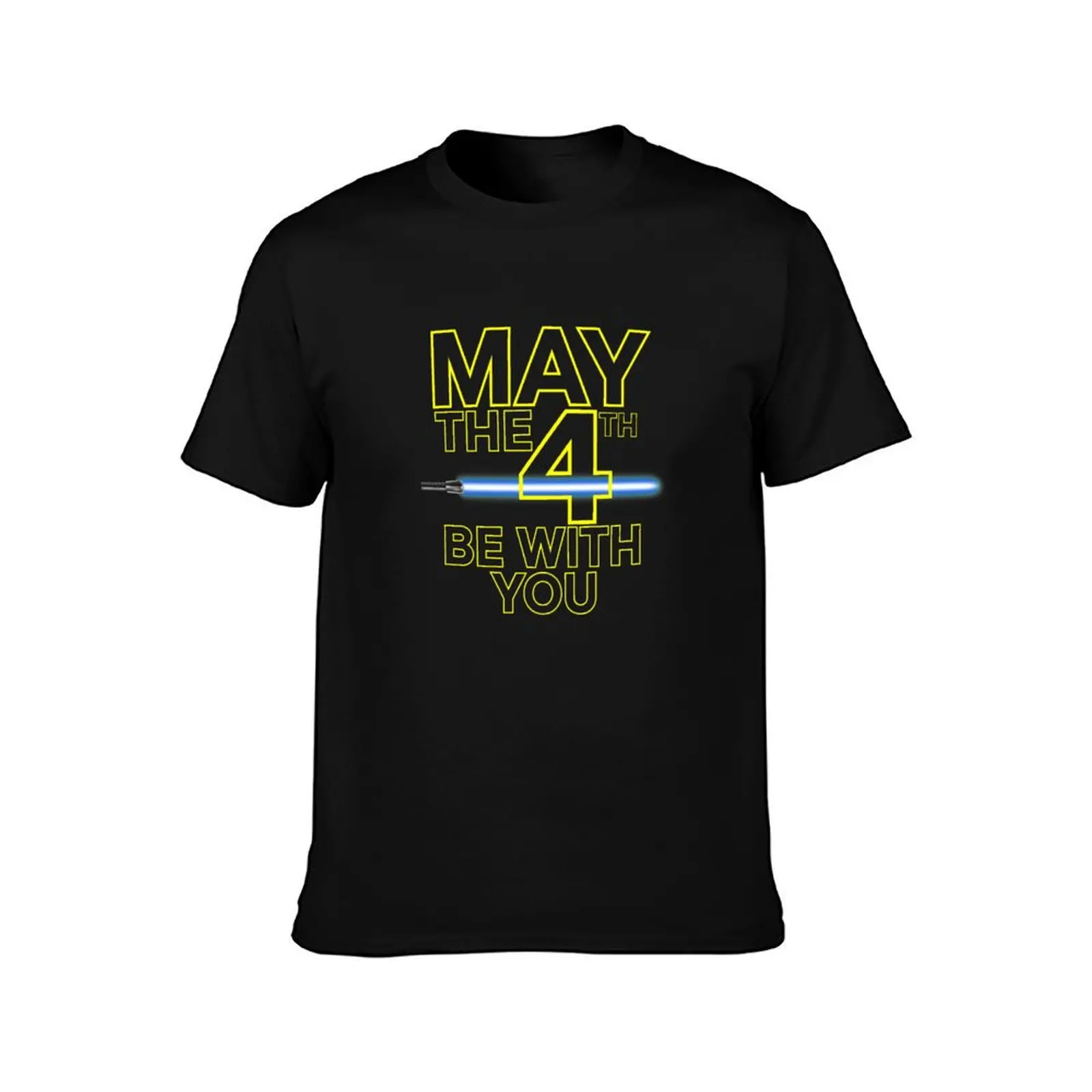 Фото Футболка с короткими рукавами для работы на открытом воздухе May The 4th Be With You Blue Light Saver Fight №2