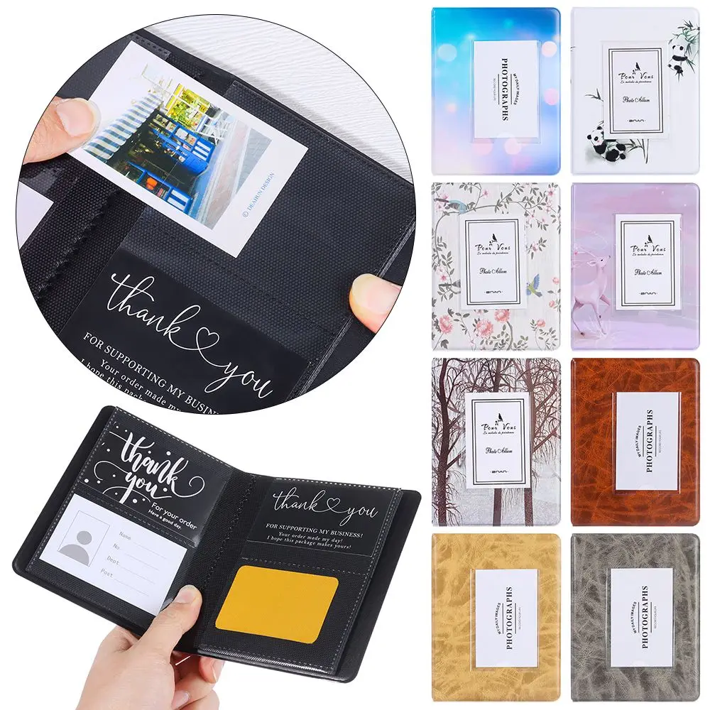 

64 Pockets Useful Organizer 3 inch Scrapbooking Picture Case Photocard Holder Photo Album Card Binder Collect