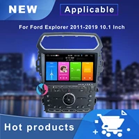 hxcv android 11 smart car radio for ford explorer 2011 2019 gps navigator 4g car stereo with bluetooth dab carplay 10 4inch