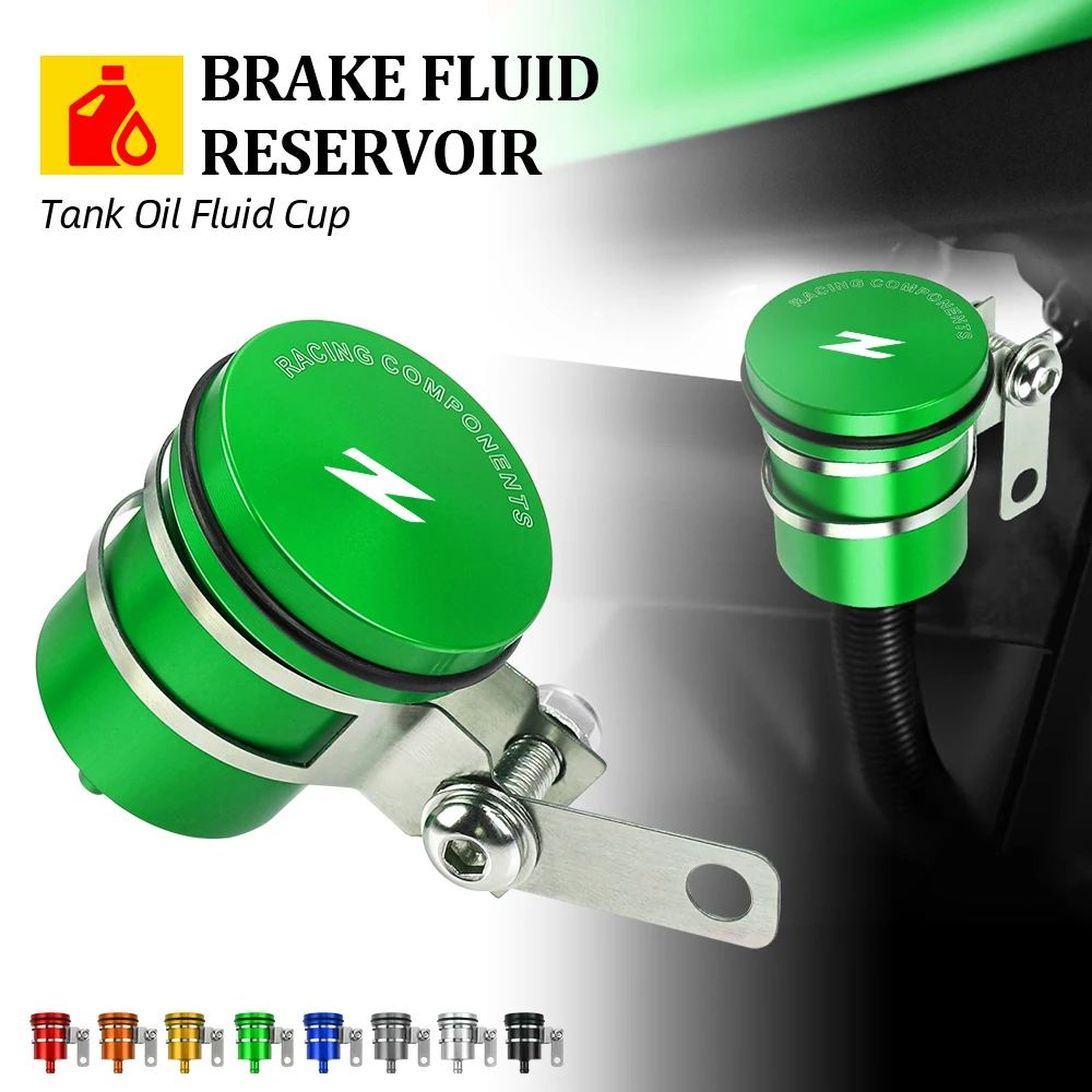 

For KAWASAKI Z400 Z750 Z800 Z900 Z300 Z250 Z650 Z1000 Z1000SX Brake Clutch Tank Cylinder Fluid Oil Reservoir Cup Oil Fluid Cup