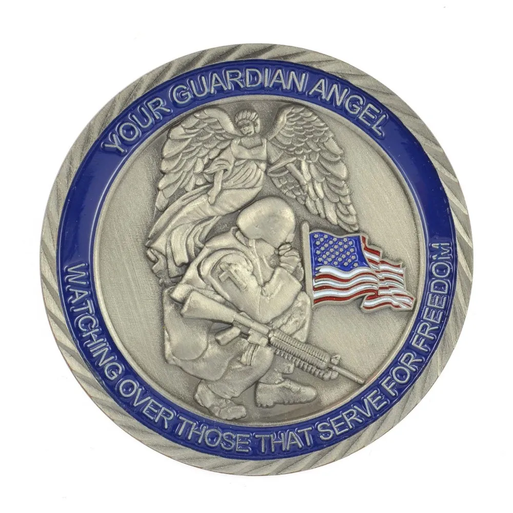 3D монета с изображением орла военная оптовая продажа дешевая штампованная