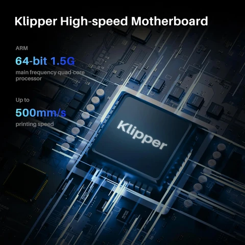 ELEGOO NEPTUNE 4 MAX FDM 3D-принтер с скоростью печати до 500 мм/с, высокоскоростная материнская плата Klipper, объем сборки 420x420x480 мм