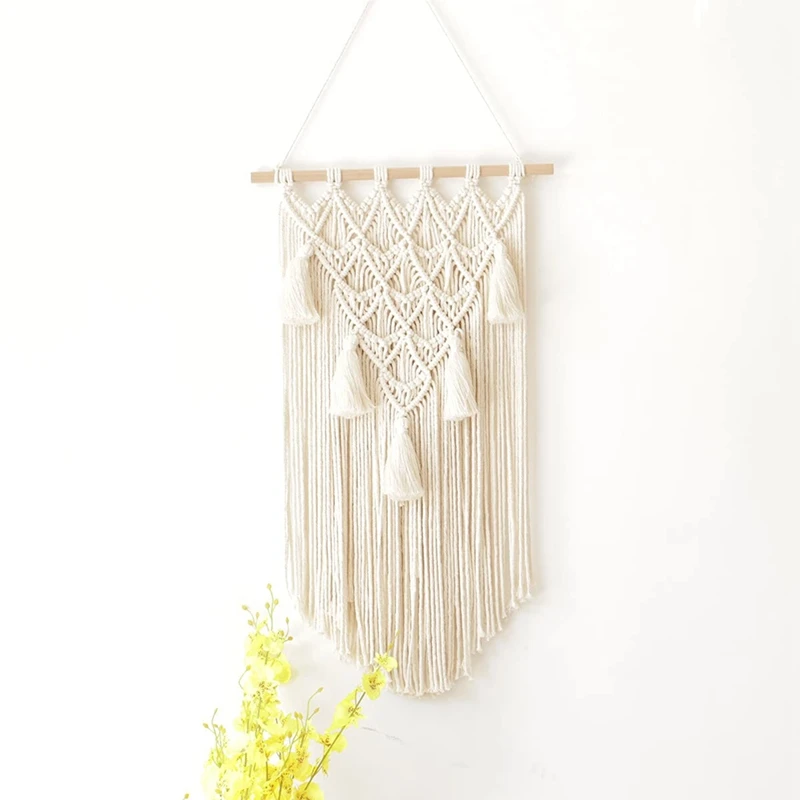 

Macrame Wall Hanging Large Tapestry Boho Decoration Handmade Wall Decoration Garden Decoration For Living Room Bedroom