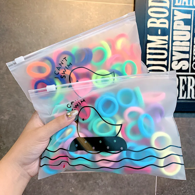 

50/1000Pcs Girls Colorful Nylon Small Elastic Hair Bands Children Ponytail Holder Rubber Bands Headband Kids Hair Accessories