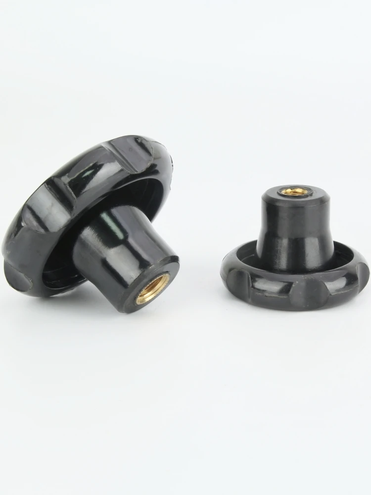 

YK917 Bakelite, медная ручка с внутренней резьбой, гофрированная ручка для механического оборудования