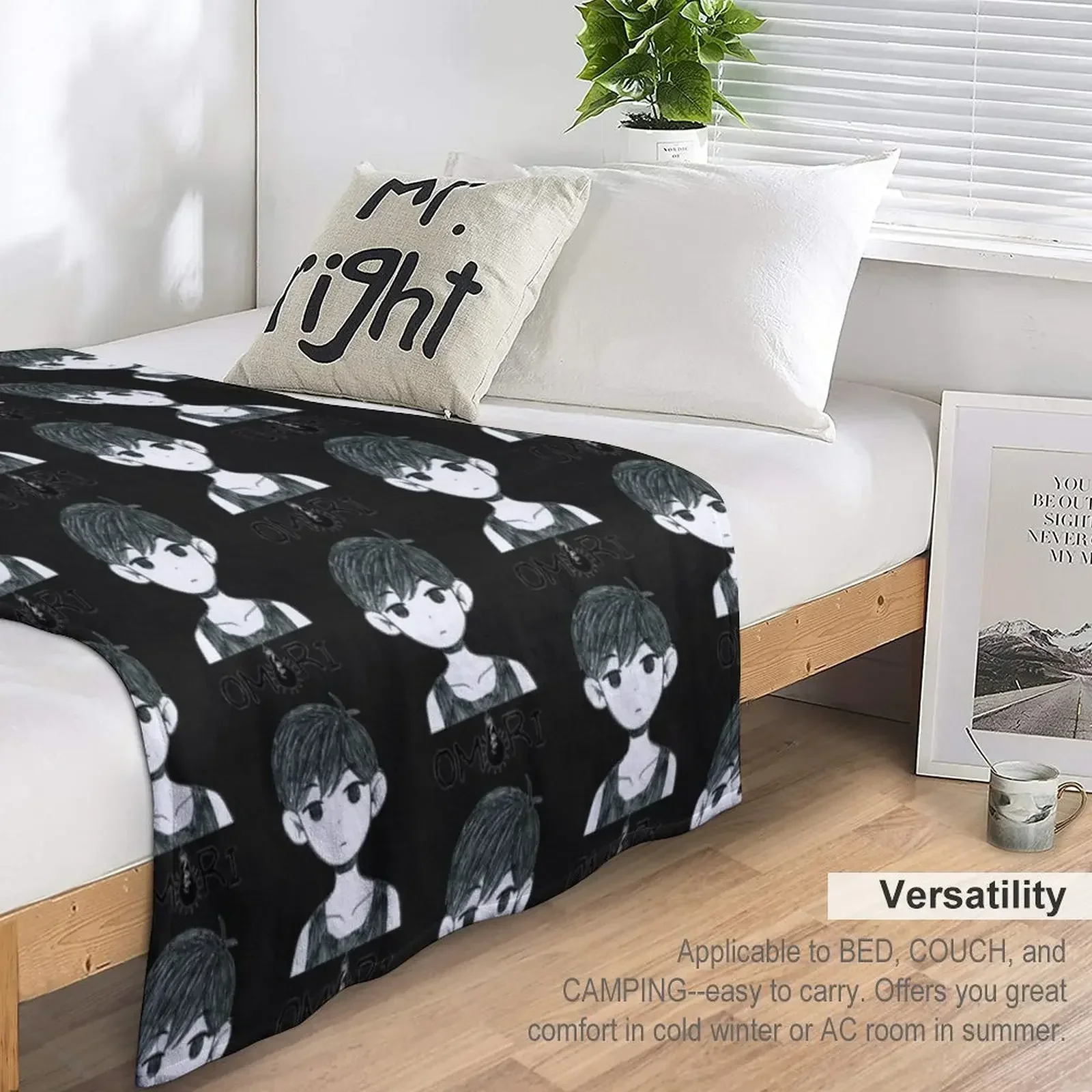 товары омри | Подарочная футболка одеяло Retros манга одеяла