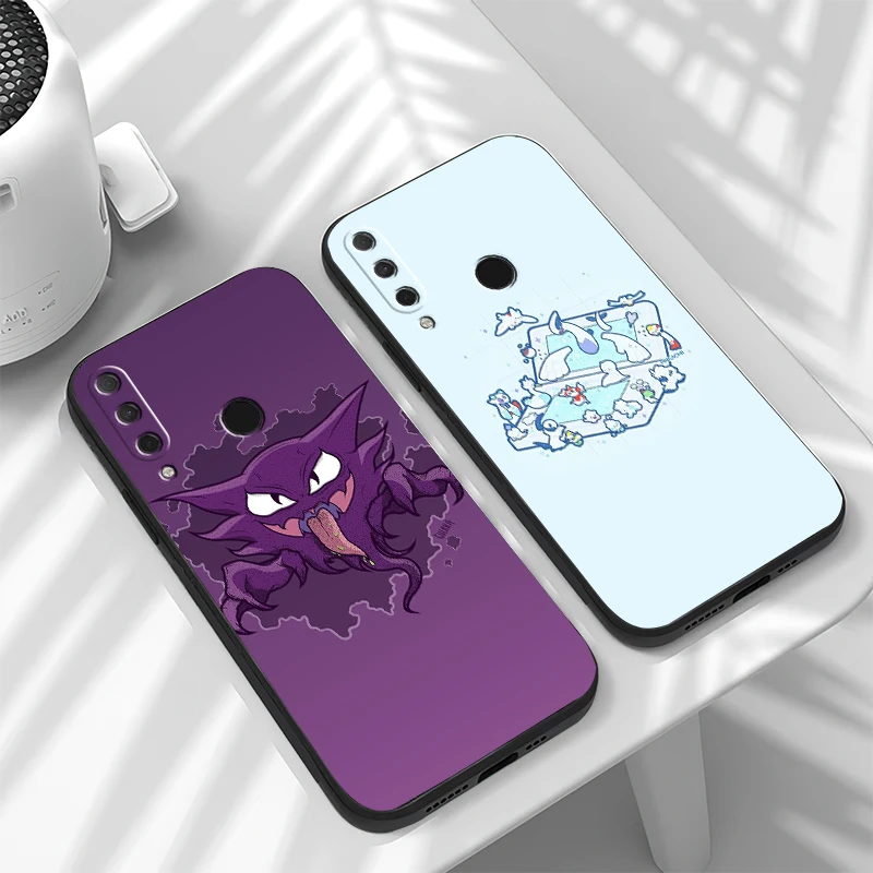 

Pokémon Bandai Anime Phone Case For HUAWEI Honor 8X 9X 9 Lite 10 10X Lite 10i 9A Original Shell Luxury Ultra Coque Carcasa