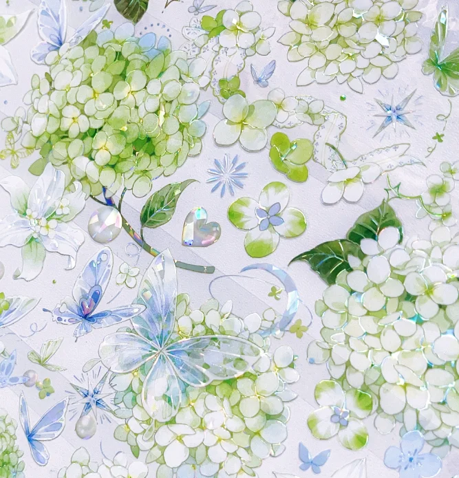 

Adventure Summer Flower Shiny PET Tape