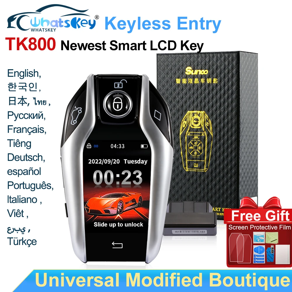 Lcd Smart Key For Bmw/benz/audi/toyota/land Rover/cadillac/l