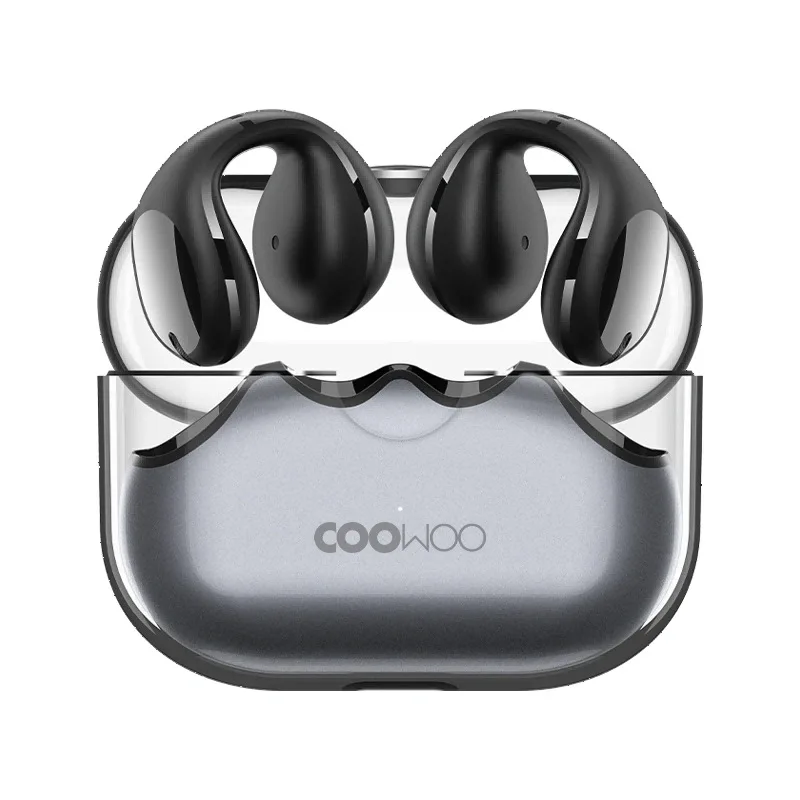 Наушники COOWOO с воздушной проводимостью Bluetooth-наушники клипсой